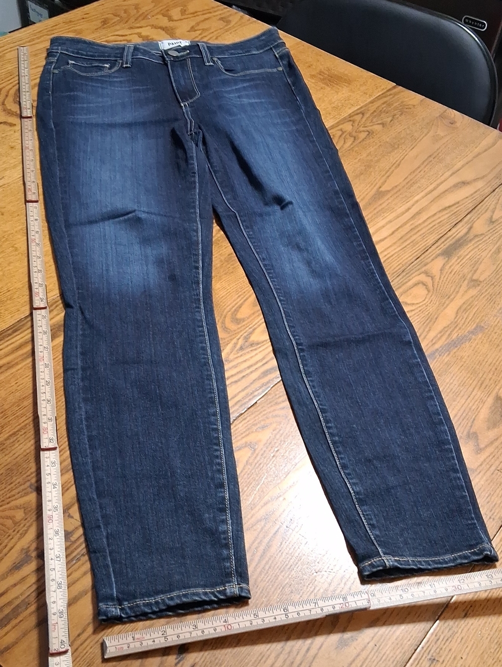 Paige Jeans Women 29 Blue HOXTON ANKLE Denim Pants Preowned